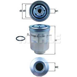 Filtras kuro diesel
MAHLE KC510D, MAHLE, KC510