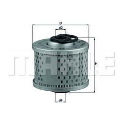Filtras kuro diesel
MAHLE KX34, MAHLE, KX34, a
