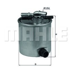 Filtras kuro diesel
MAHLE KL440/15, MAHLE, KL4