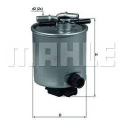 Filtras kuro diesel
MAHLE KL440/14, MAHLE, KL4