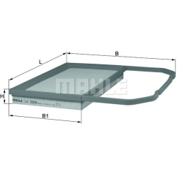 Filtras oro
MAHLE LX3306, MAHLE, LX3306, auto
