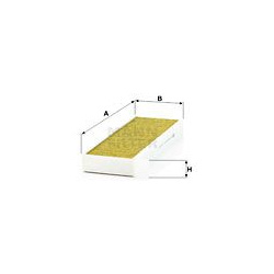 filtras, salono oras FreciousPlus
                                MANN-FILTER                                FP29003-2, MANN-