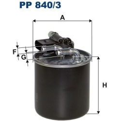 kuro filtras
                                FILTRON                                PP840/3, Nenurodytas gamintojas, PP840/3,