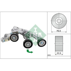 Įtempėjas diržo
INA 534033810, INA, 5340338