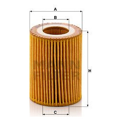 alyvos filtras
MANN-FILTER HU7003X, MANN-FILTE
