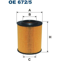 alyvos filtras
FILTRON OE672/5, Nenurodytas ga