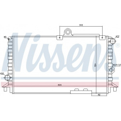 Aušinimo radiatorius
                                NISSENS                                60018, NISSENS, 60018, auto deta