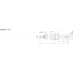 Žvakė dyzelio ECO
Borg Ecoterm 502034, Borg